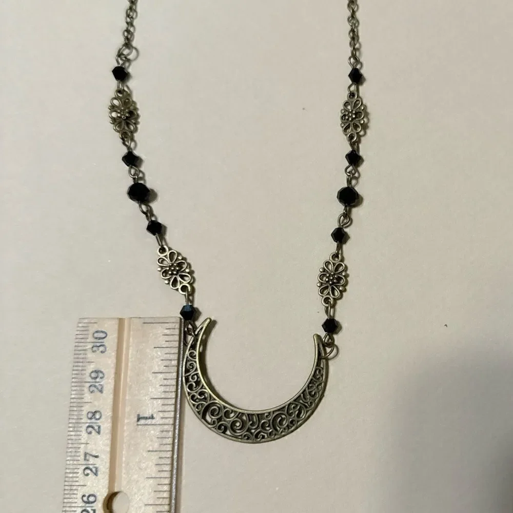 Boho moon hair band N741